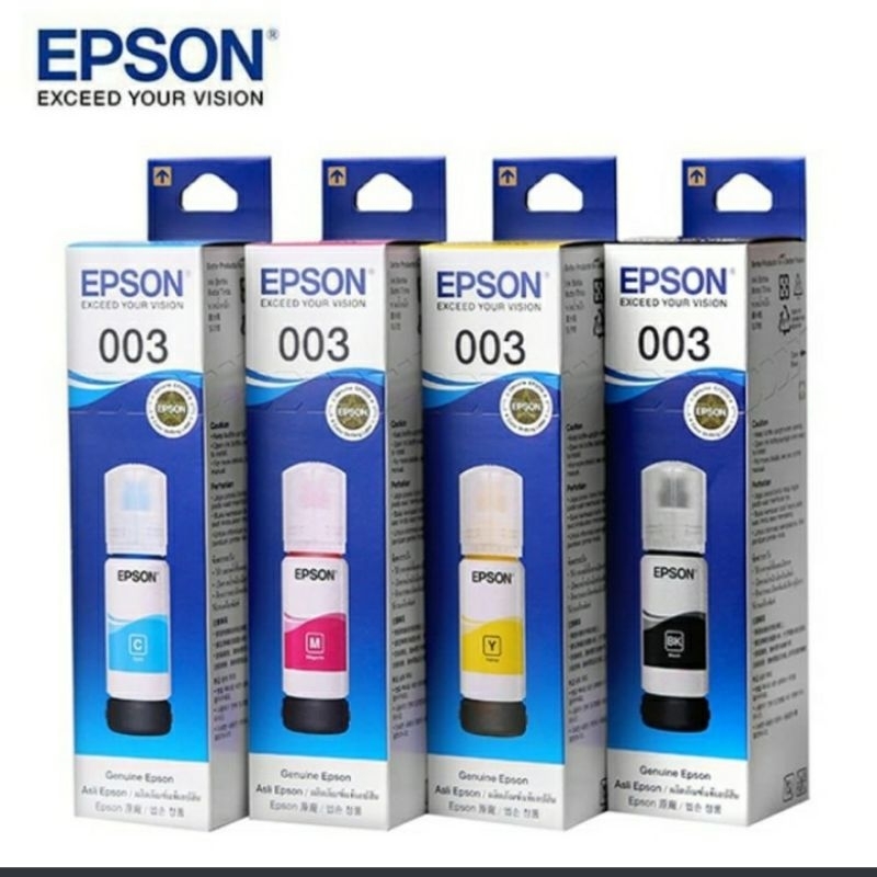 TINTA EPSON 003 ORIGINAL 1 SET L3210 L3110 L3150 L1110