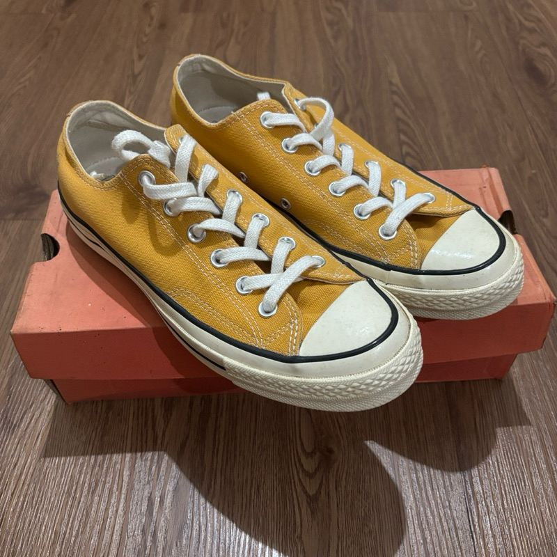 Converse 70’s Ox Low Sunflower Egret Size 40 Original Preloved with Box