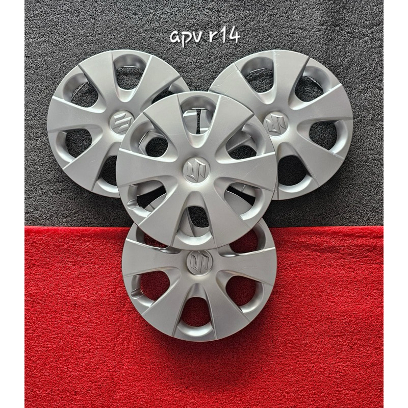 Wheeldop Wildop Suzuki APV R14 Original Tutup Velg T120SS Futura Grandmax L300 New Carry Hiace APV T
