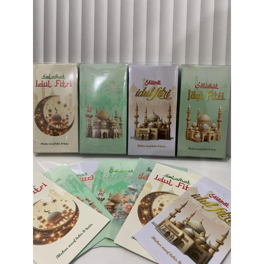 Amplop Lebaran Idul Fitri Ukuran Besar / Angpao Lebaran Idul Fitri ( Isi 50 Pcs )