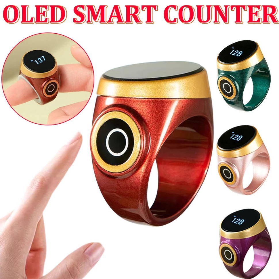 KODE U66S Tasbih Tasbih Digital Cantik Cincin Tasbih Cincin Tasbih Digital