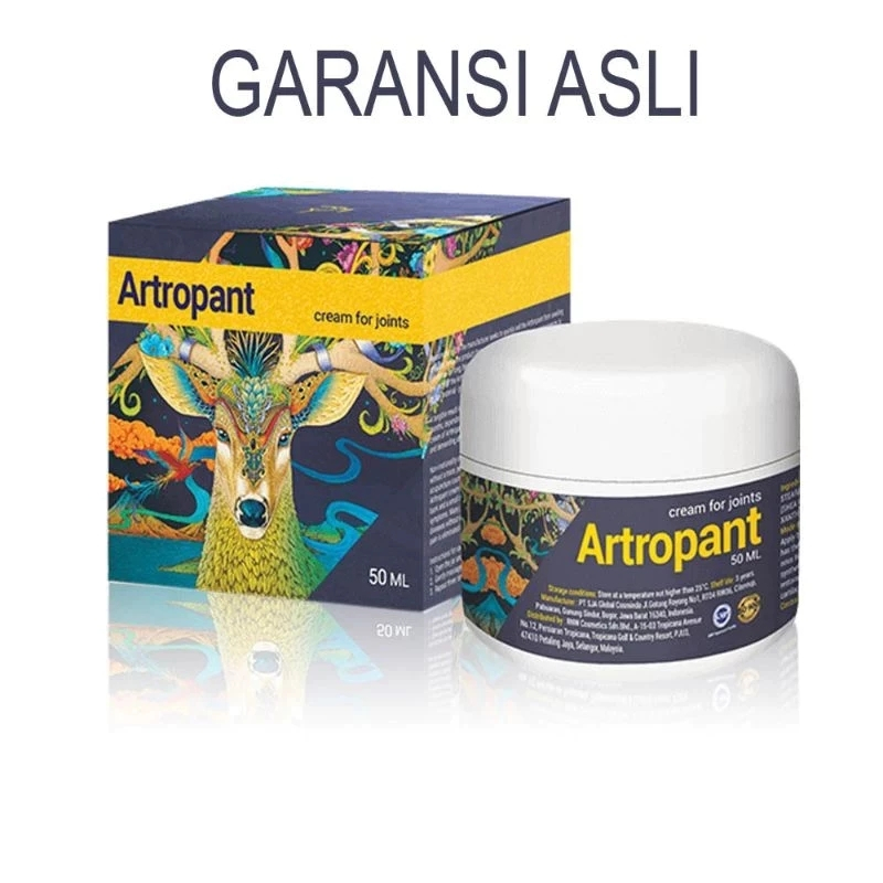 Artropant Cream Salep Oles Asli Original Mengatasi Nyeri Sendi Dan Nyeri Otot
