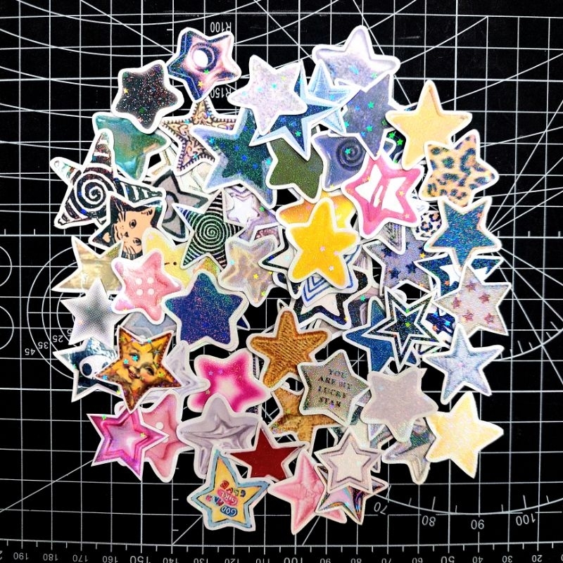 

STAR holo sticker pack 78 PCS by Hippickers