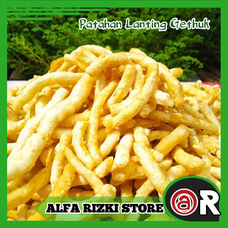 

Patahan Lanting gethuk 500 gr / Patahan Kelanting Gethuk / Kelanting Gethuk / Lanting gethuk / Klanting gethuk / Kelanting bawang / Lanting bawang / cemilan murah / cemilan enak / patahan / snack kiloan / snack murah meriah / cemilan singkong