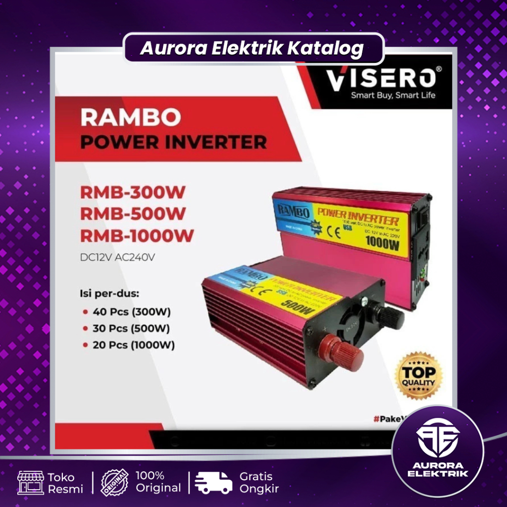 Power Inverter DC TO AC RAMBO