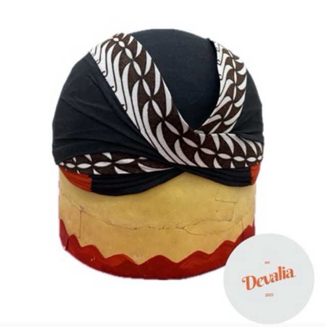 Blangkon Jogja Dewasa Motif Lengkap | Perlengkapan Surjan, Beskap, Hewes Kemitir