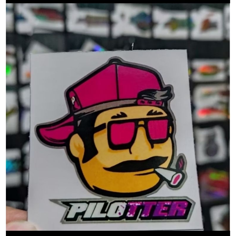 

stiker sticker print cut cutting viral keren pilotter