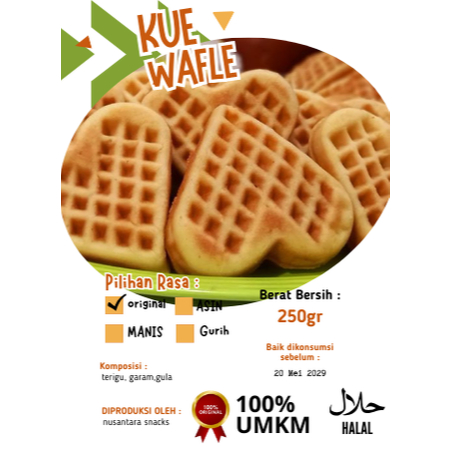 

ISI 10 KUE WAFLE / wafell kue love ORIGINAL MAKANAN KHAS INDONESIA - SUNDA - HAJATAN