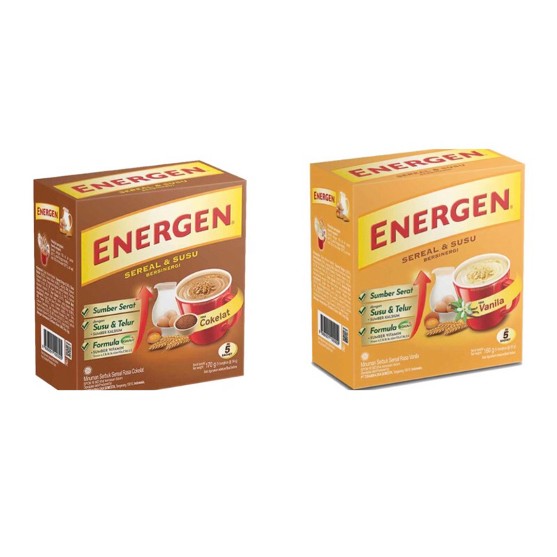 

(Misha) Energen Sereal & Susu Cokelat 5X35g