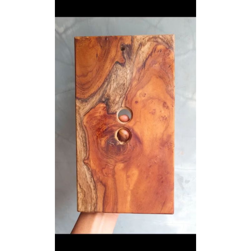 PAPAN TANAM/MEDIA TANAM ANGGREK KAYU JATI SOLID