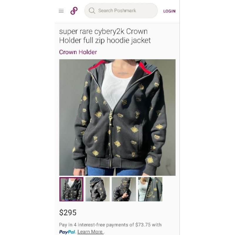 Hoodie Crown Holder Rare