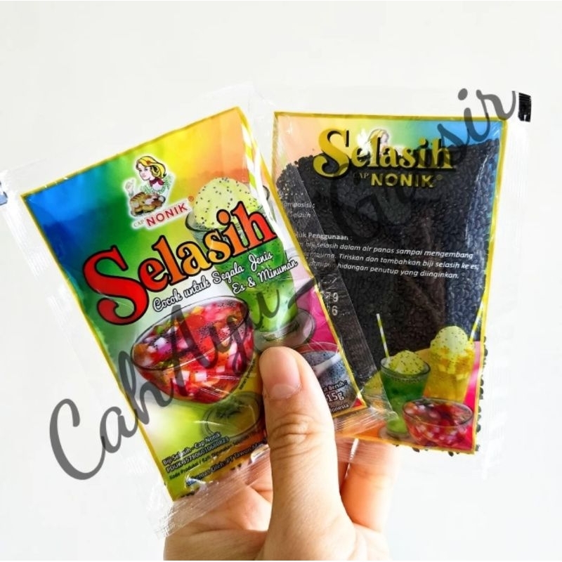 

1 KARTON - Selasih Selasi cap Nonik (20 Pack x 12 Sachet x 15gr)