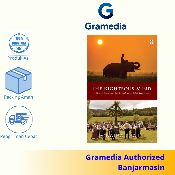 Gramedia Banjarmasin - The Righteous Mind