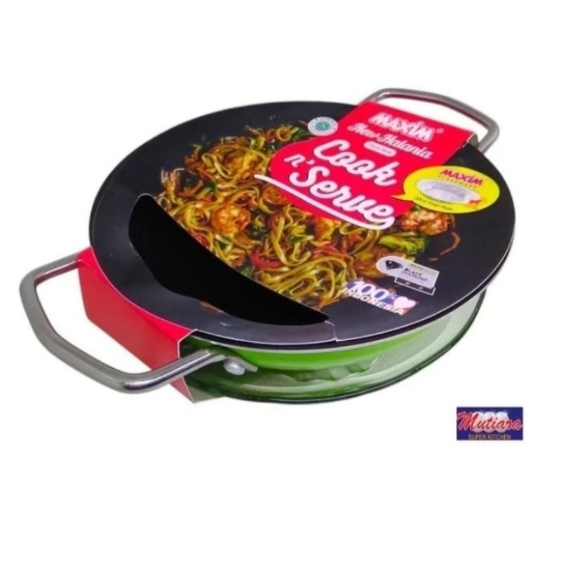 Mie Wok Maxim • Panci Mie Halania Maxim