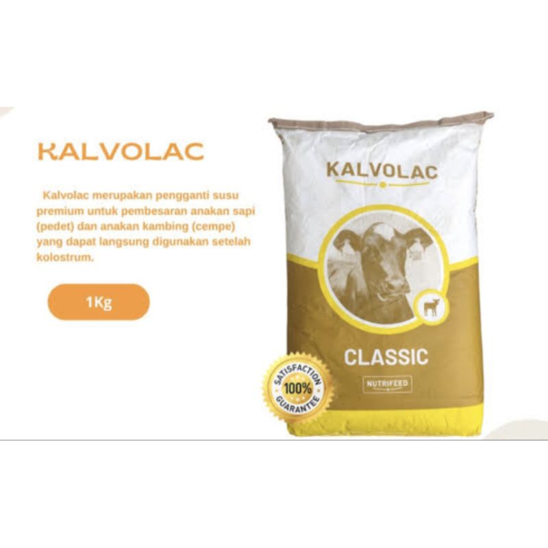 Kalvolac Classic Susu Hewan Untuk Anakan Sapi Kuda Kerbau Kambing Domba