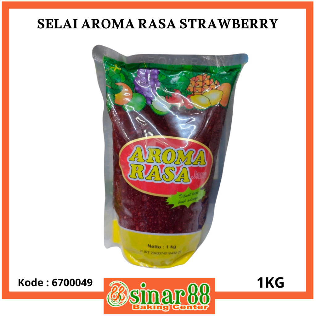 

Selai Aroma Rasa Strawberry 1kg