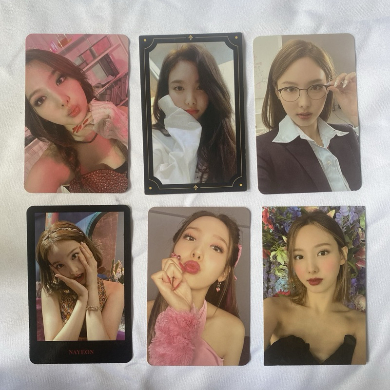 [ official ] Ready Stock Photocard Nayeon Twice Member Photo Card Full Album the 3rd mini special re