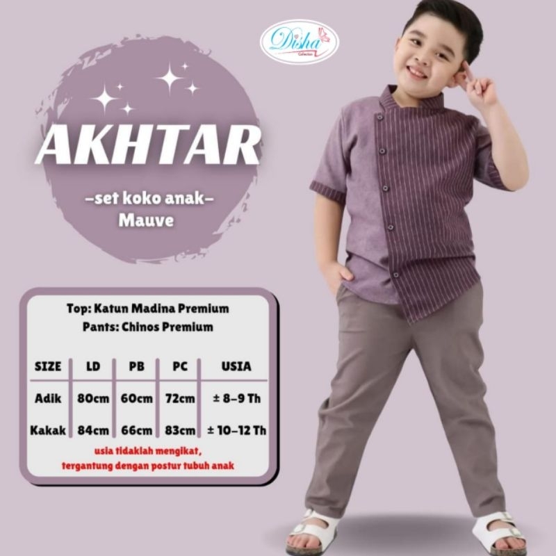 AKHTAR SET KOKO ANAK ORIGINAL BY DISHA