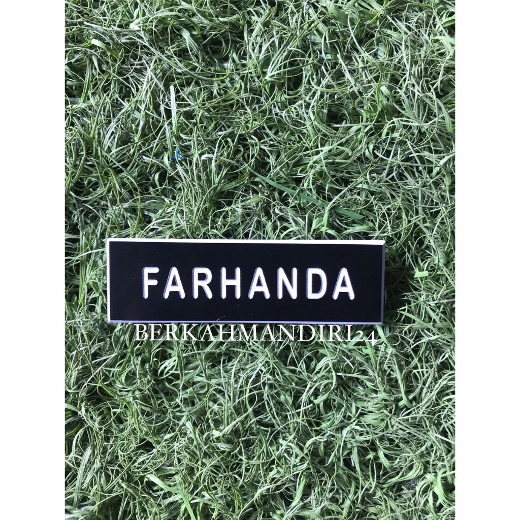 

[Custom PO] Nametag Magnet Papan Nama Dada