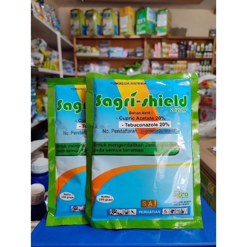 Fungisida SAGRI SHIELD 20/20 WP - 100 GRAM