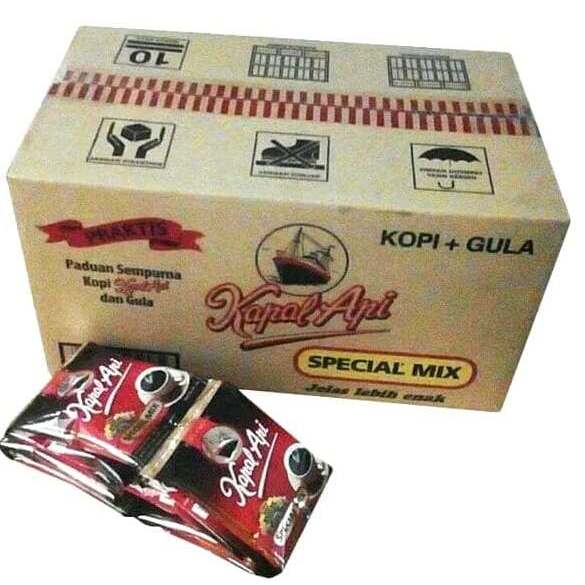 

Beli 3 dus Kapal api sp mix 24gr - kopi kapal api plus gula special mix