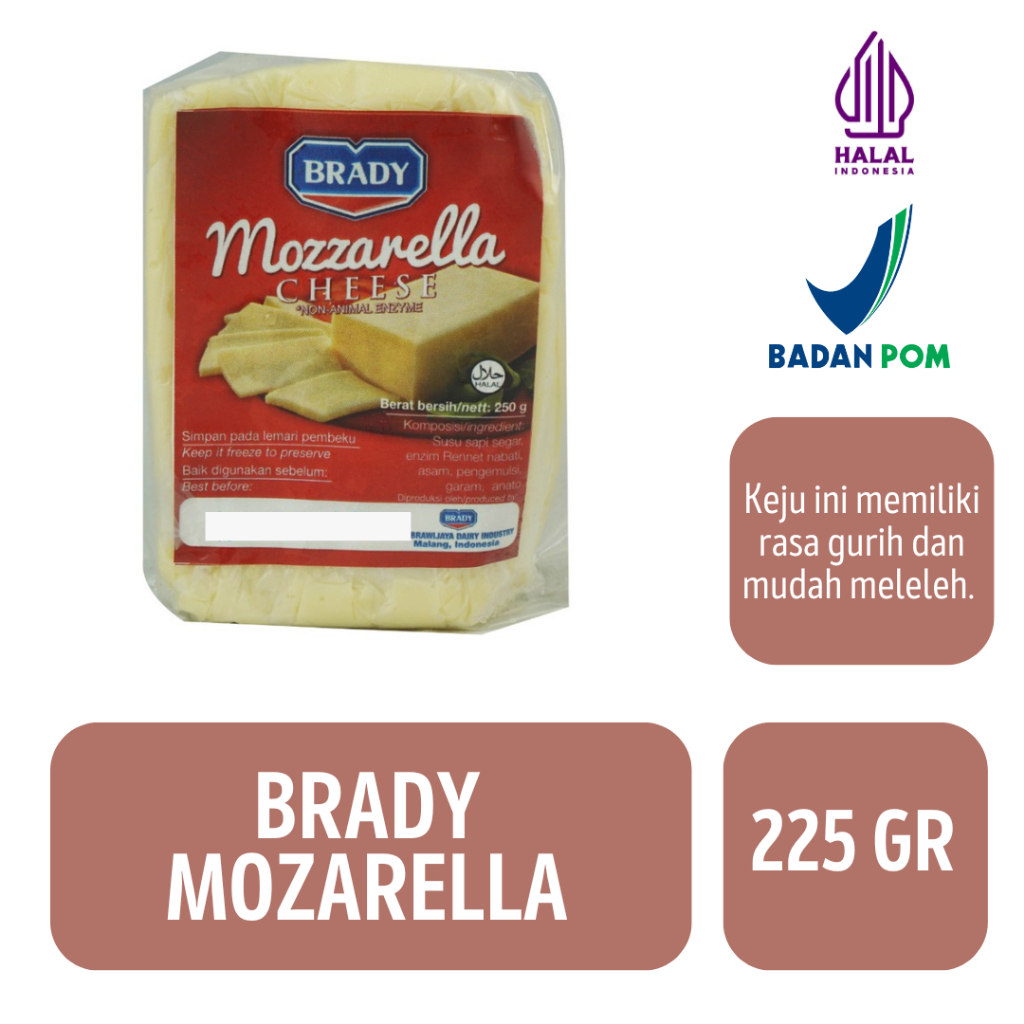 

Brady Mozarella {225GR]