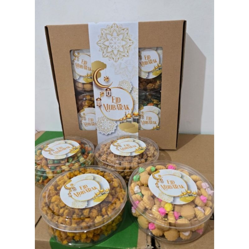 

READY Hampers Lebaran isi 4 toples | Bingkisan Lebaran | Hampers Lebaran | Hampers Murah