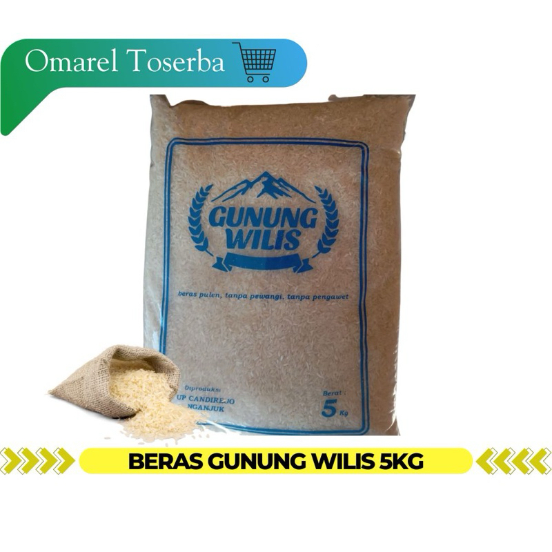 

BERAS GUNUNG WILIS 5Kg