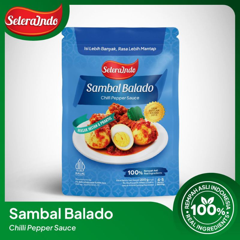 

Selera Indo Sambal Balado