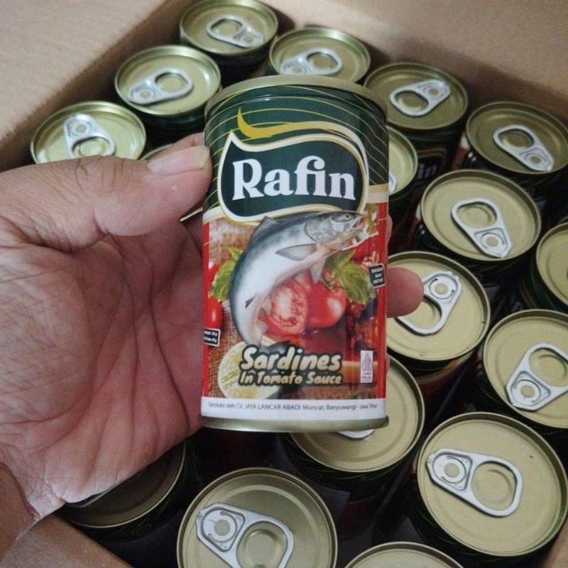 

Sarden Murah, Sarden, Sarden Kaleng Varian Sauce Tomat Enak Berkualitas