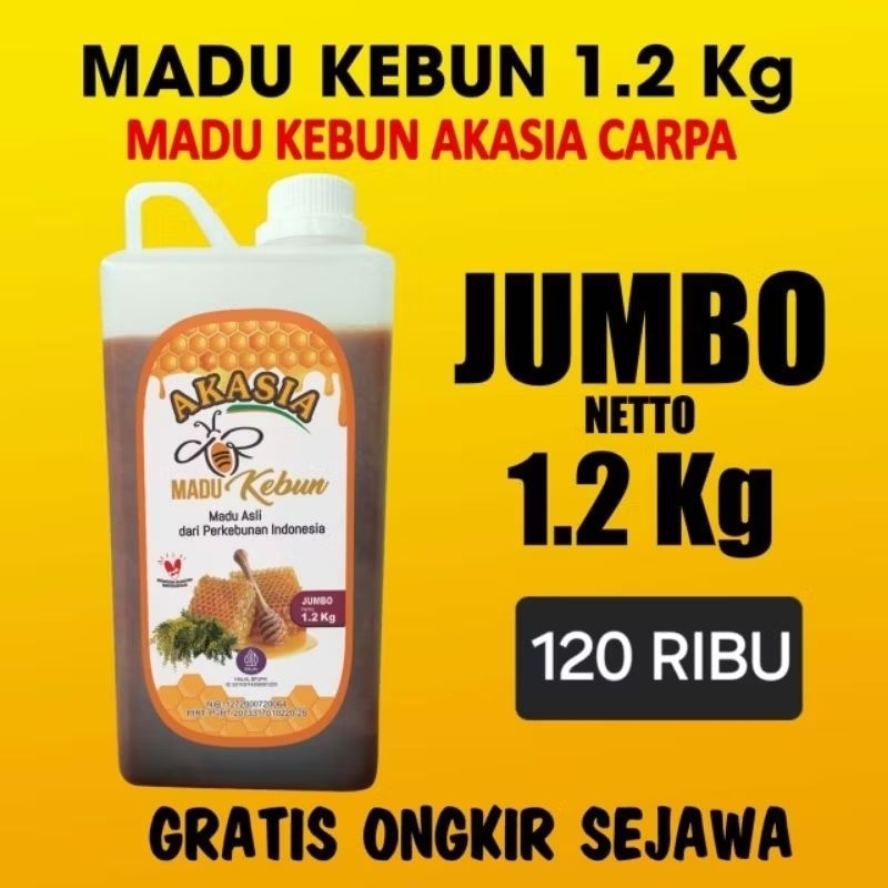 

Madu Akasia ukuran Jumbo Harga Spesial