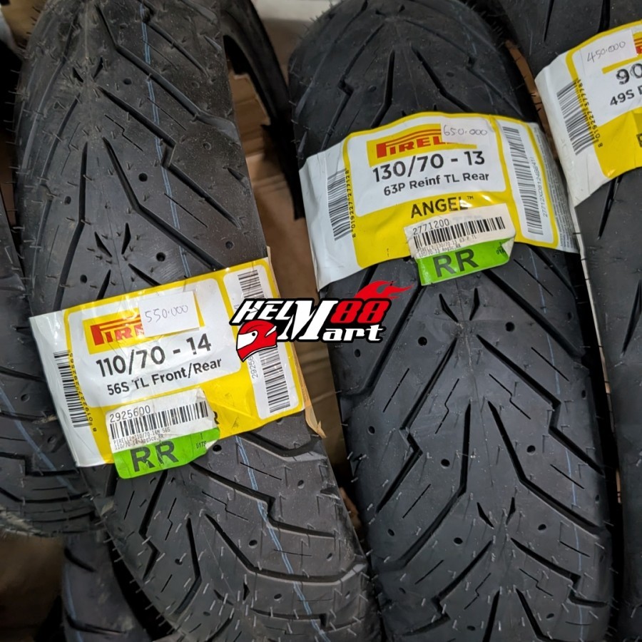 Ban Pirelli Angel Scooter (Semua Ukuran) - Ban Luar Motor Tubeless Matic Nmax Aerox Beat PCX Vario V