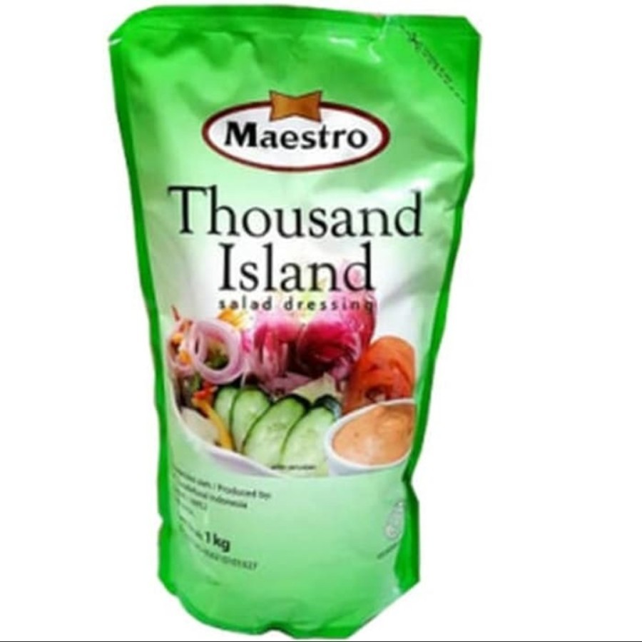 

maestro mayonaise thousand island pouch 1KG Termurah