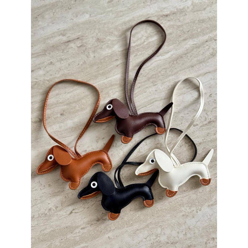 Dog Bag Charm, Gantungan Tas Anjing Dachshund