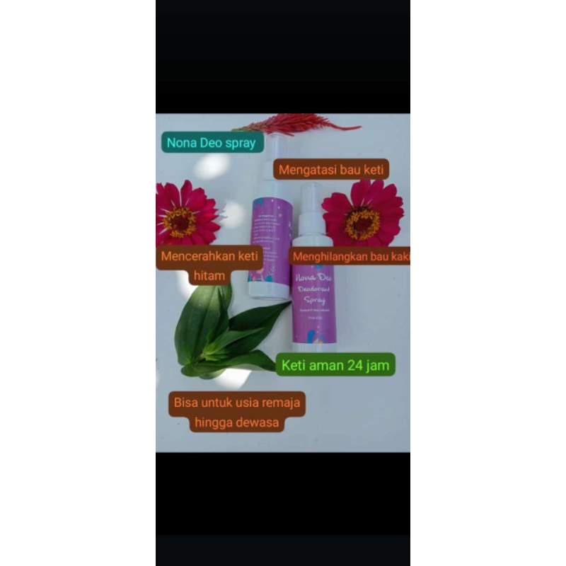 Deo spray tawas|nona Deo|deodorant