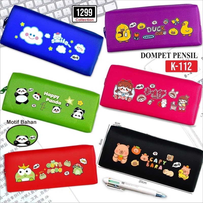 

PENSIL CASE KOTAK PENSIL DOMPET KARAKTER MURAH