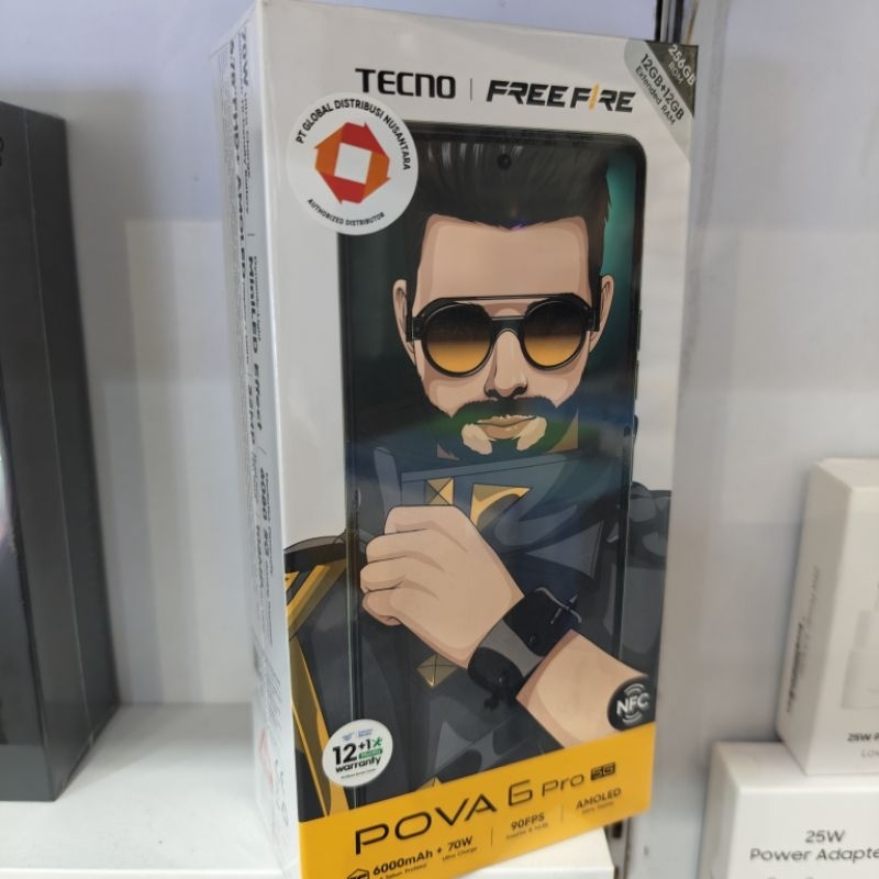 TECNO POVA 6 PRO 5G RAM 12/256 GARANSI RESMI