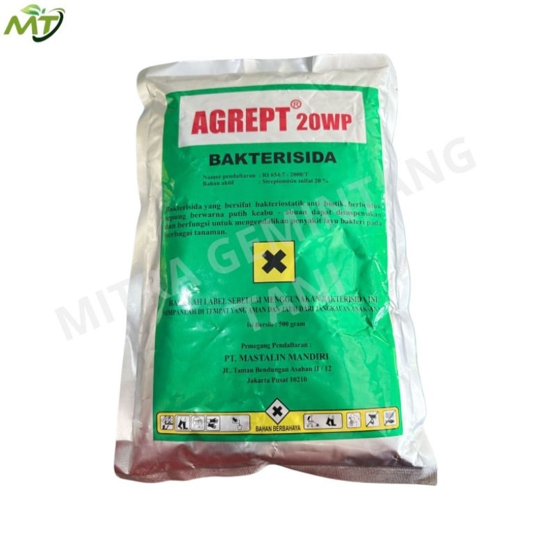 Bakterisida Agrept 20WP 500gr