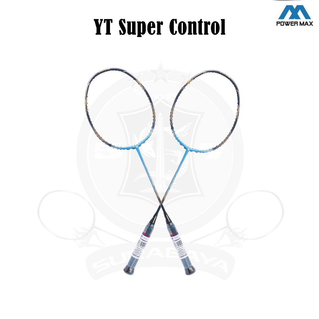 Raket Badminton Original Powermax YT Superb Control Bonus Senar