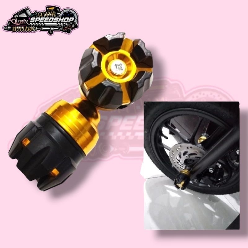 Jalu As Roda Nmax Jalu As Roda Depan Beat Jalu Roda Depan Universal Queen Speed Shop High Quality
