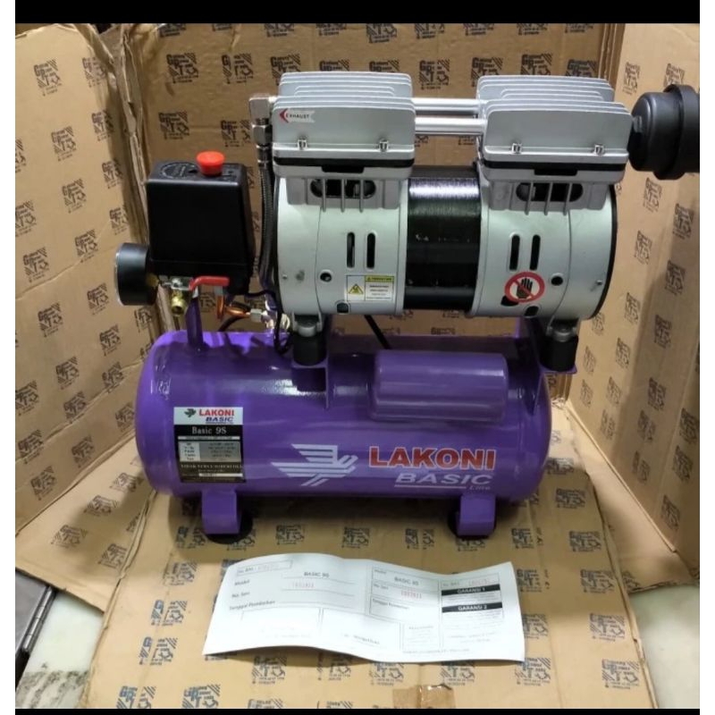 Kompresor lakoni kecil 9 liter / kompresor lakoni basic 3/4