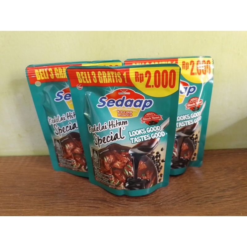 

Kecap sedaap kedelai hitam || Ecer per pcs