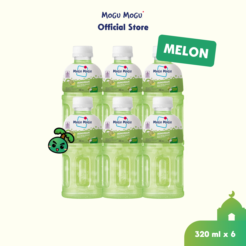 

Mogu Mogu Melon 320ml ( minimal pembelian 6 btl )