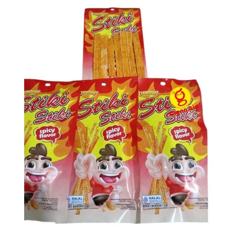 

Nycyta Home Cemilan Pedas Stiki Stiki Lianggui Pak Isi 20 Pcs