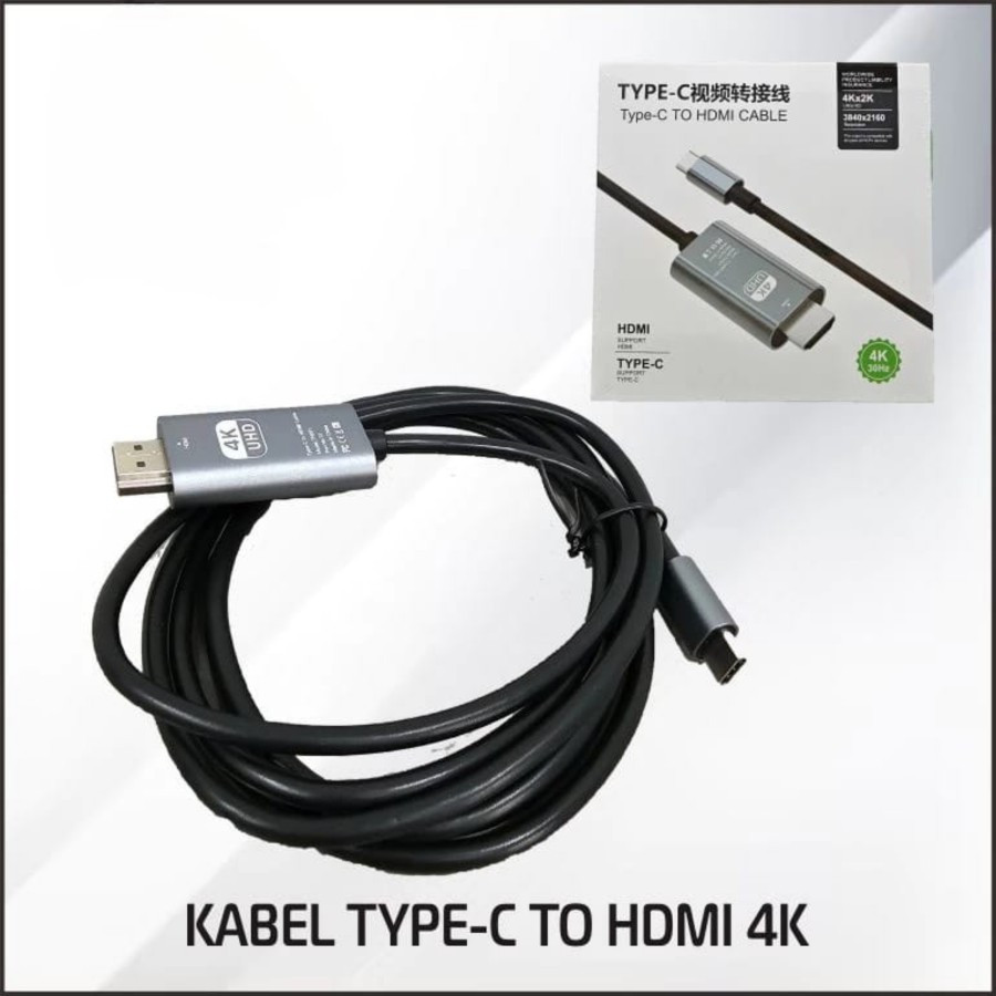 USB C TO HDMI HDTV CABLE Type C to HDMI / Converter Type-C To Kabel HDMI