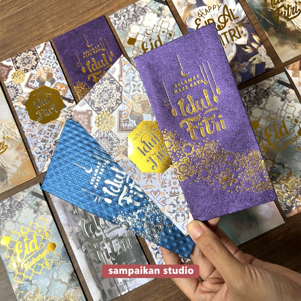 

Amplop Lebaran 2025 Premium - Finishing Hotprint GOLD (Exclusive Tebal) Amplop Idul Fitri