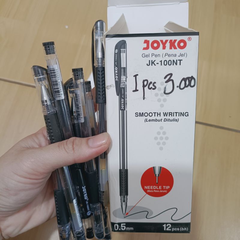 

Pulpen Joyko Gel Pen 0.55mm (perpcs)
