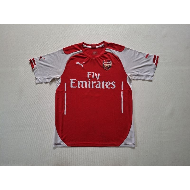 JERSEY BOLA PUM* ARSENAL HOME TAHUN 2014/2015 MESUT OZIL ORIGINAL 100%