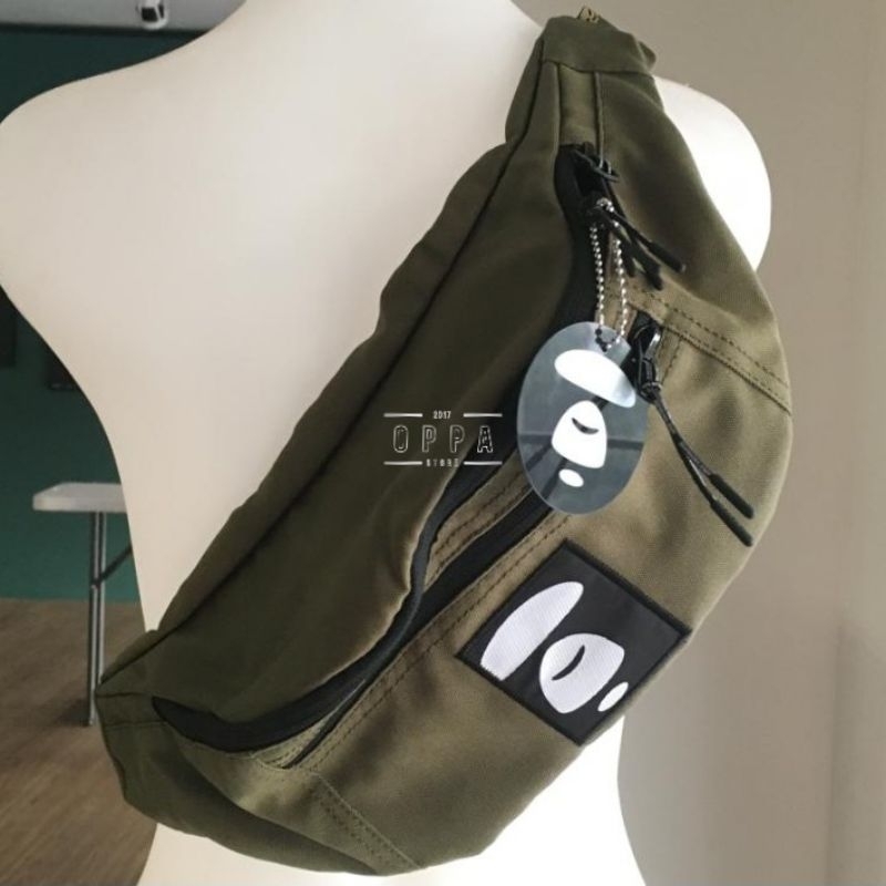 Tas Waist Bag WaistBag AAPE By Bathing Ape Original New