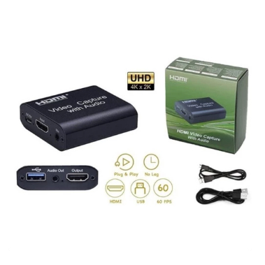 Video Capture HDMI USB Card with Audio USB 3.0 1080P Loop Audio HDMI Video Capture Loopout
